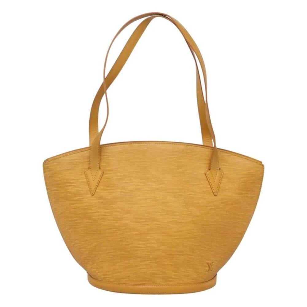 Louis Vuitton Saint Jacques Epi Leather Yellow Leather Handbag